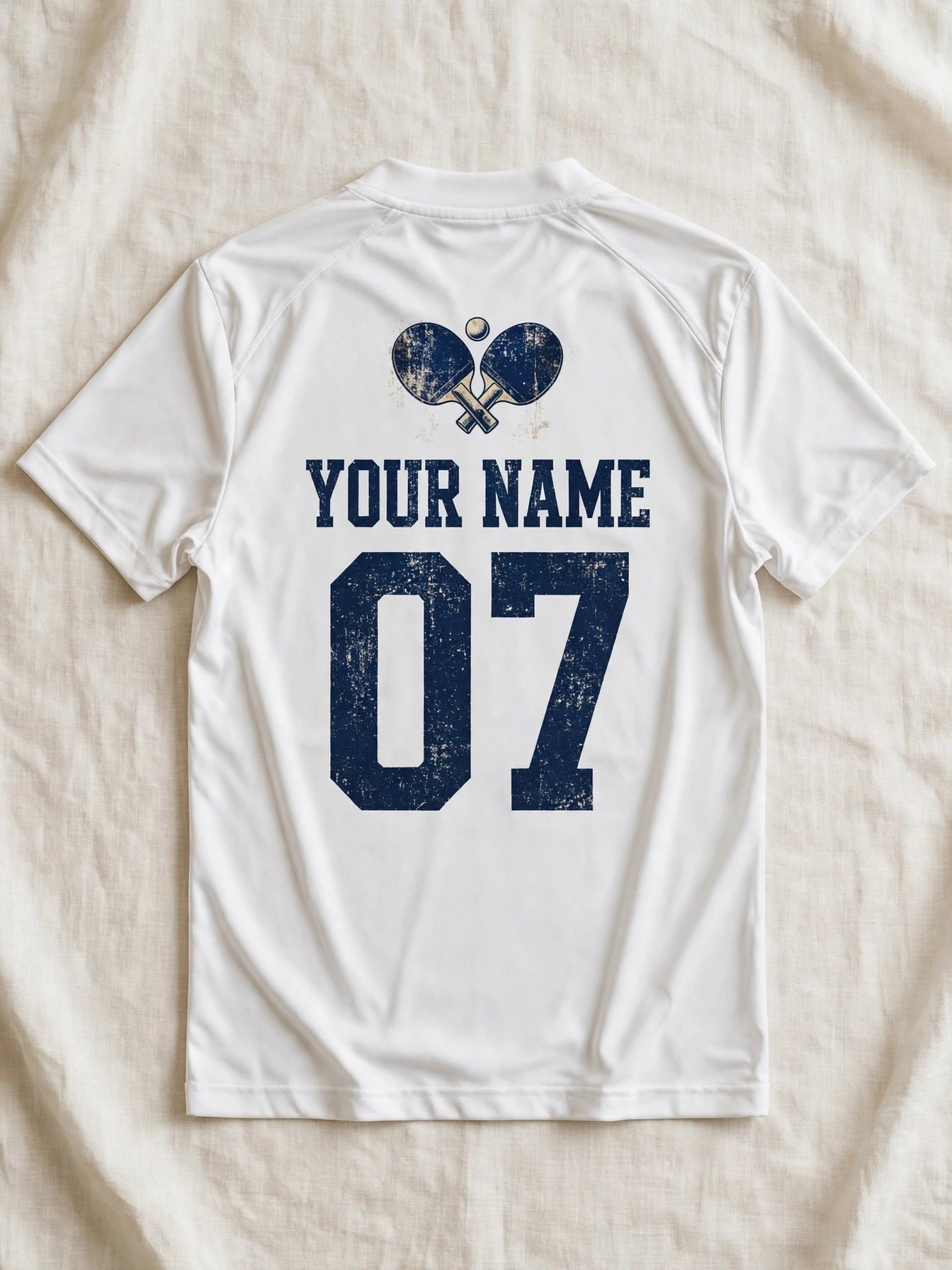 Custom Table Tennis Jersey – Personalized Name & Number Club Shirt