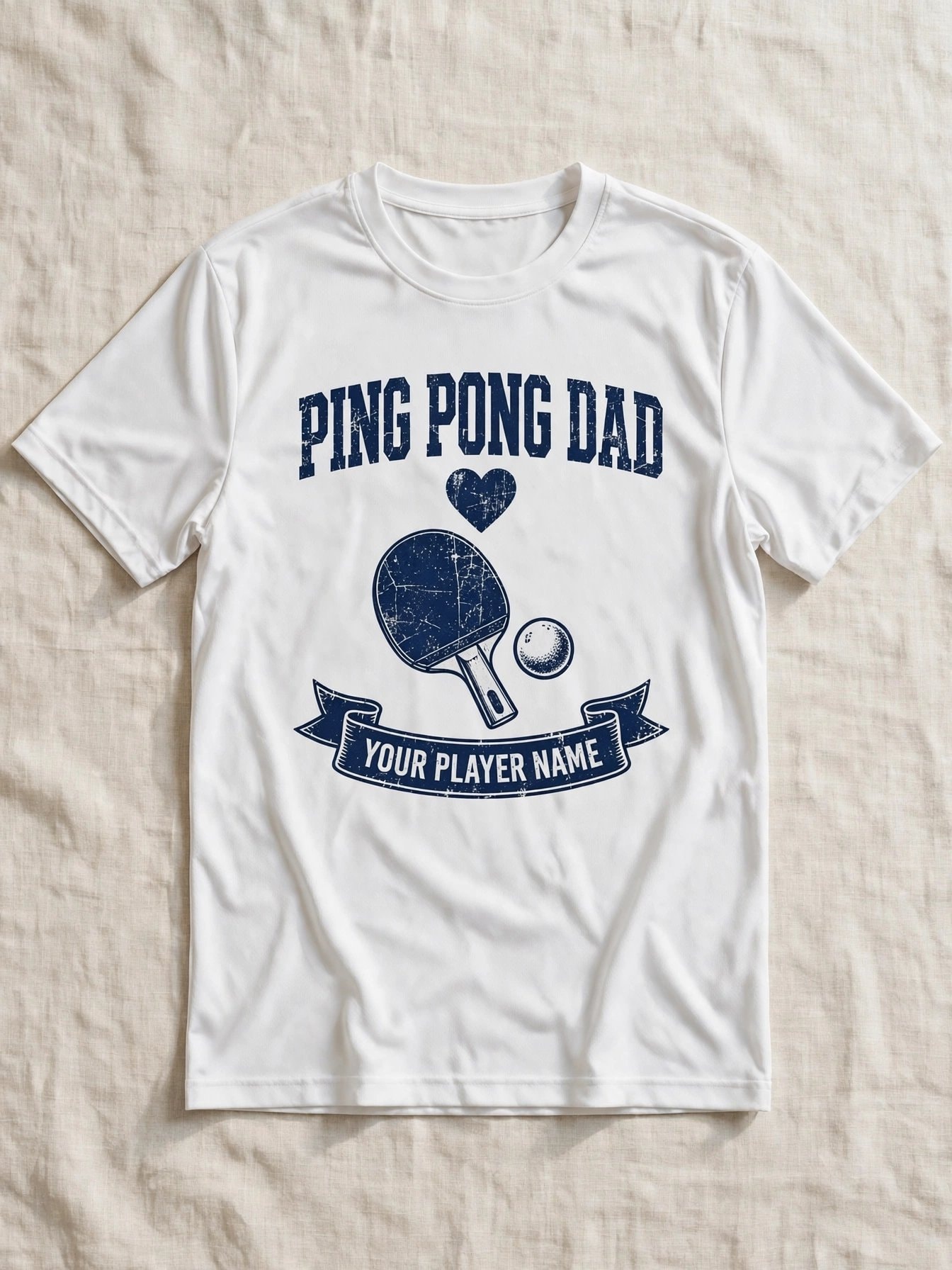 Ping Pong Dad Jersey – Personalized Player Name Supporter Shirt